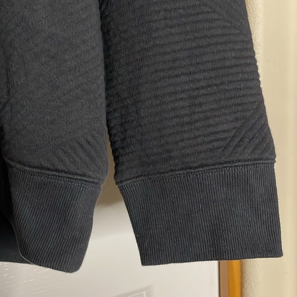 GOODFELLOW & CO. Textured Rib Patterned Mock Neck Pullover, Men’s XL, Dark Gray - Picture 2 of 6